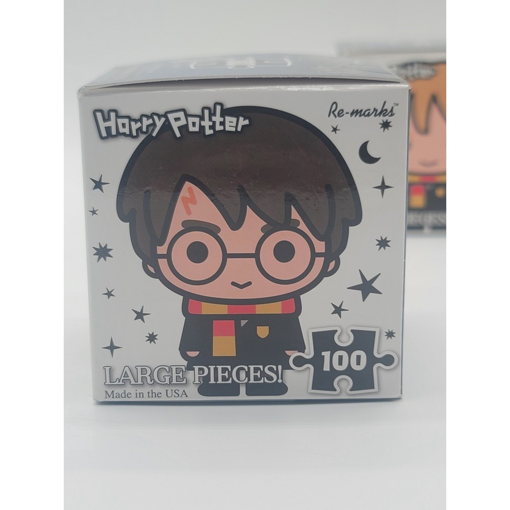 Harry Potter Puzzle Lot 5 Set 100 Piece Large Pieces Kids Re-marks Sealed - Picture 7 of 8